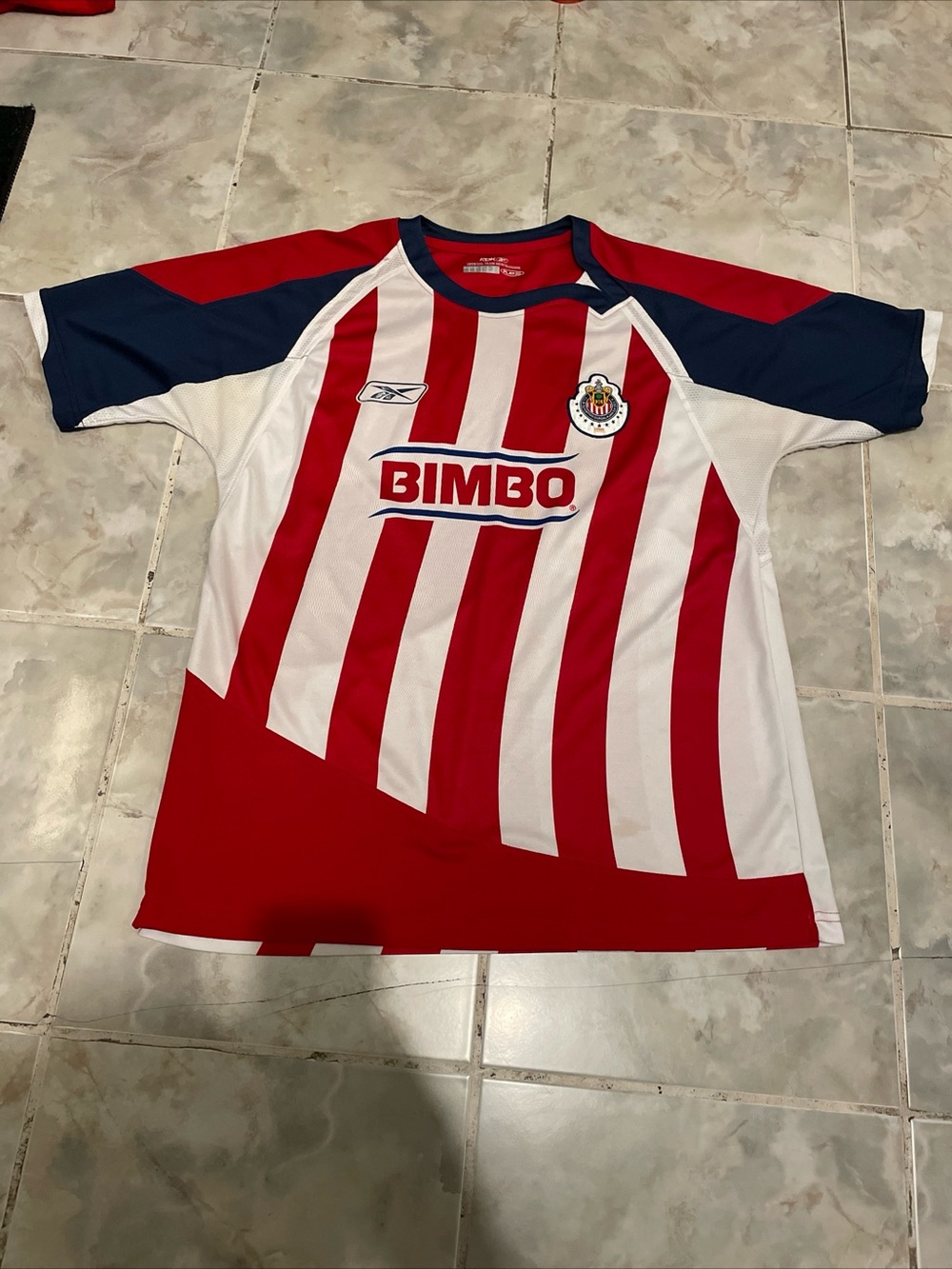 Reebok Chivas de Guadalajara 2008/2009 Home Jersey Mens Size L
